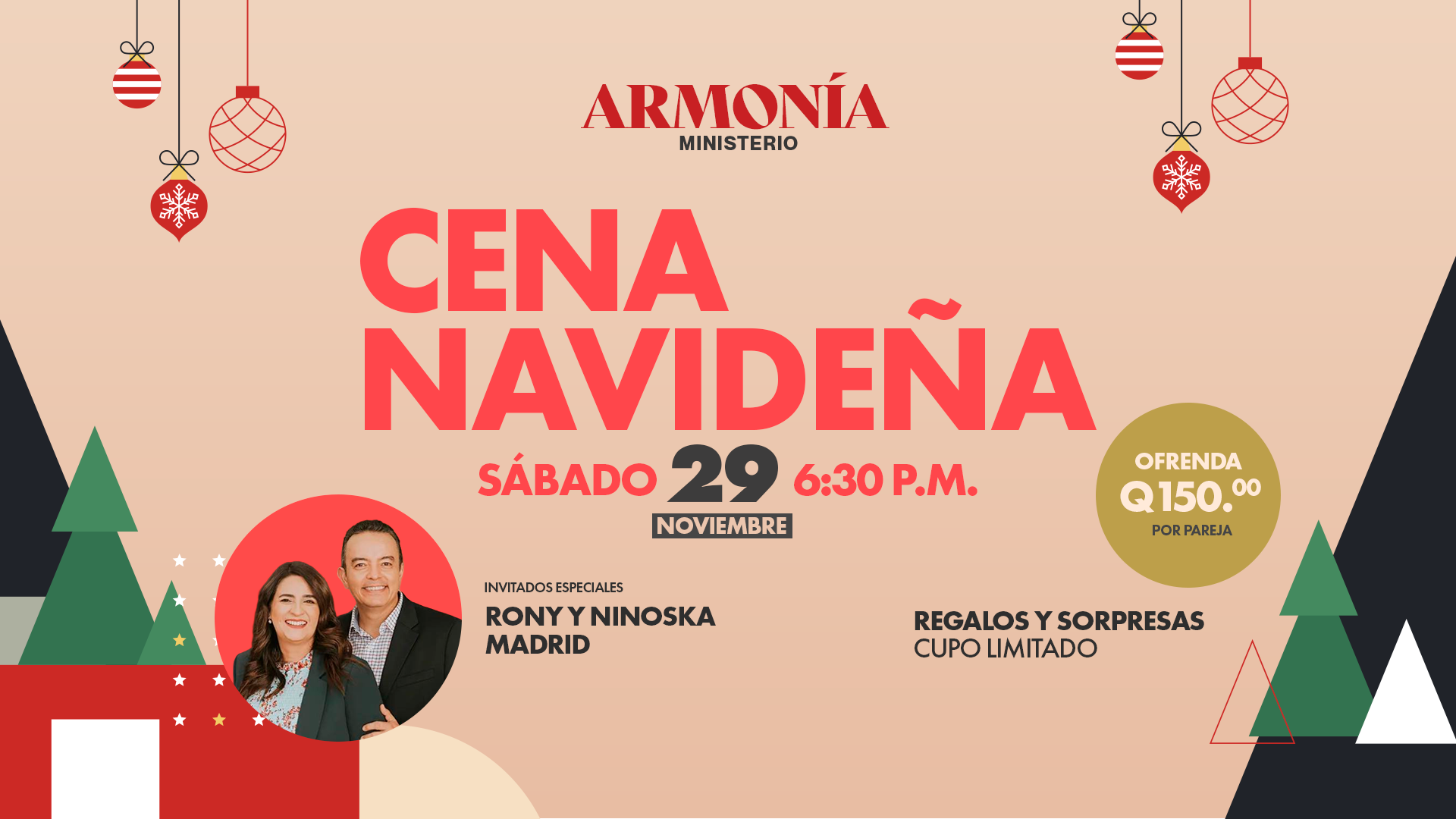 Cena Navideña Armonía