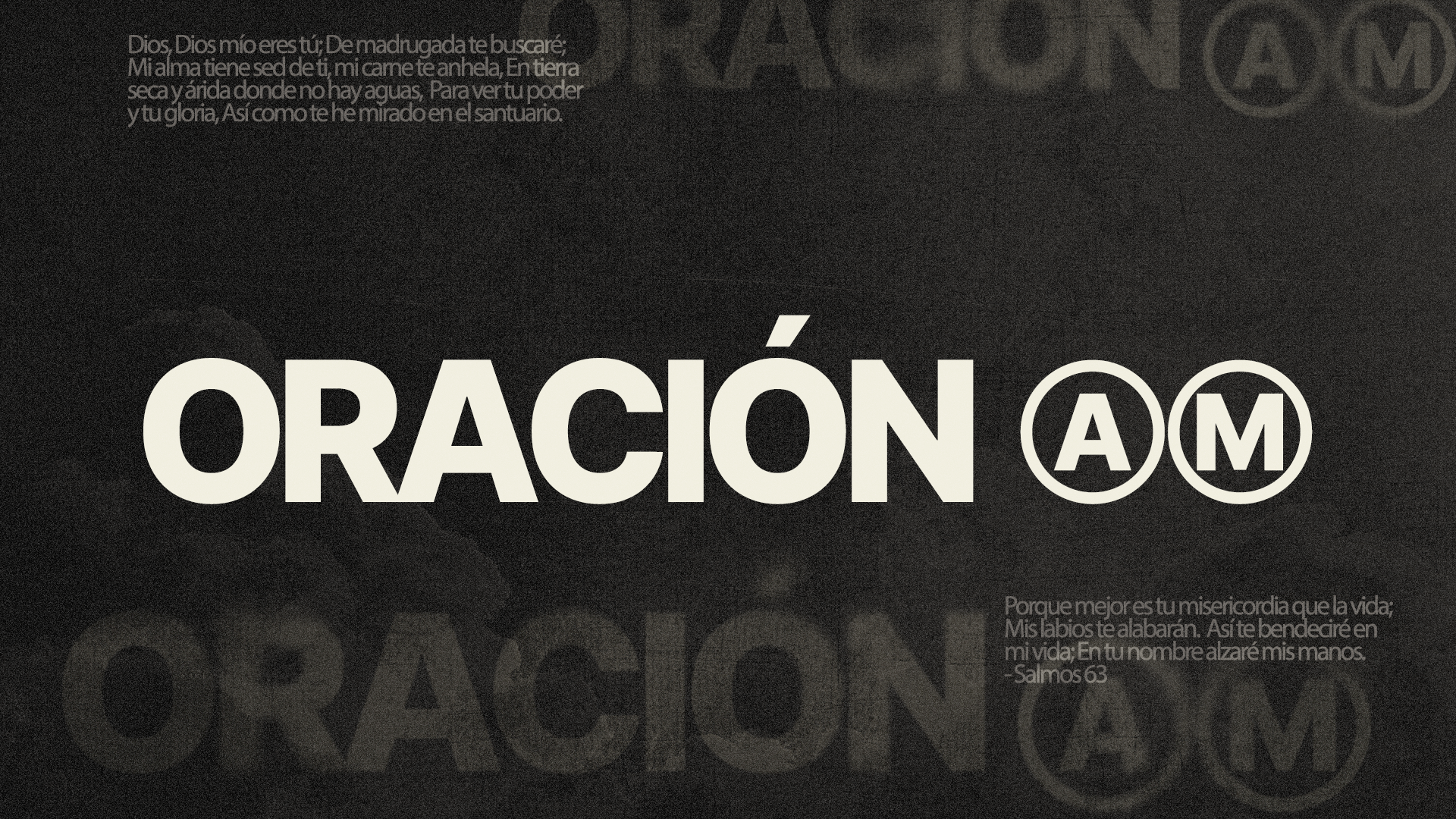Oración A.M.